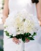 CLASSIC Bridal Bouquet "Amelia" consisting of David Austin roses, Amy Lu roses, peonies, hydrangea and hebe leaf. Image by Nicole Cordeiro Photography