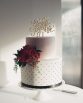 INDUSTRIAL Cake Flowers consisting of roses and pepper berry. Image by Evan Bailey Photography.