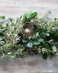 INDUSTRIAL Foliage Table Garland.  Image by The White Orchid Floral Design.